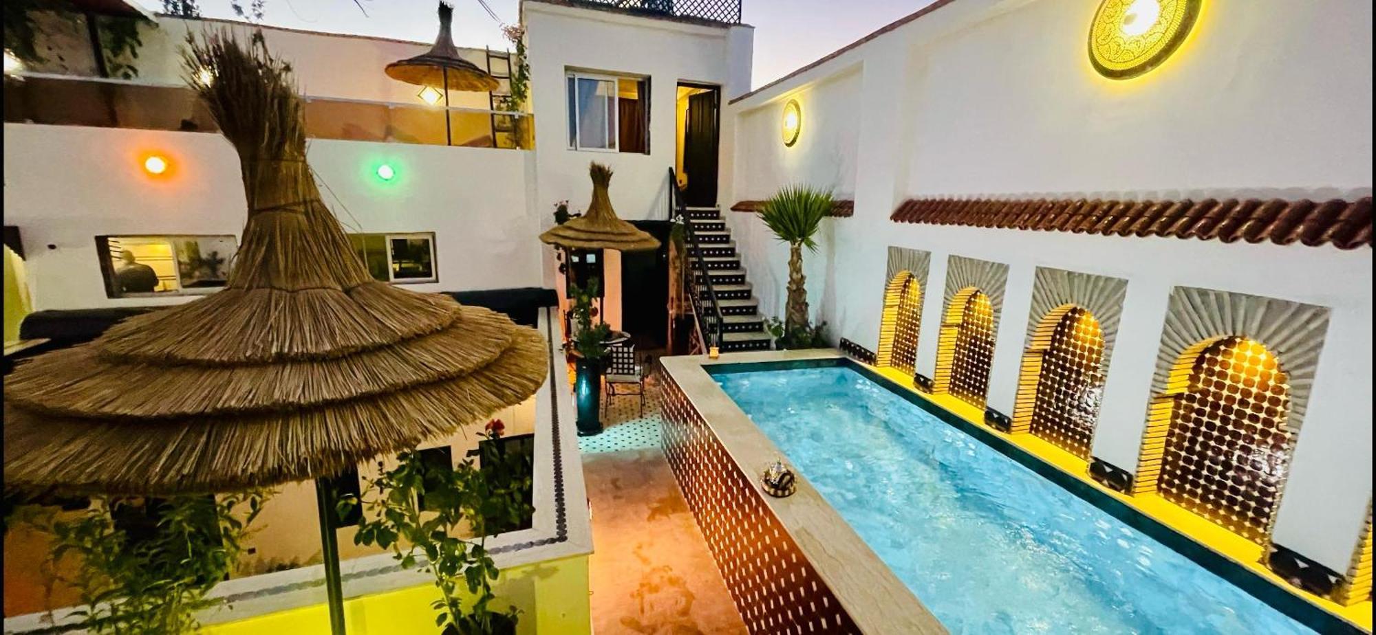 Dar Najat Hotell Marrakesh Exteriör bild