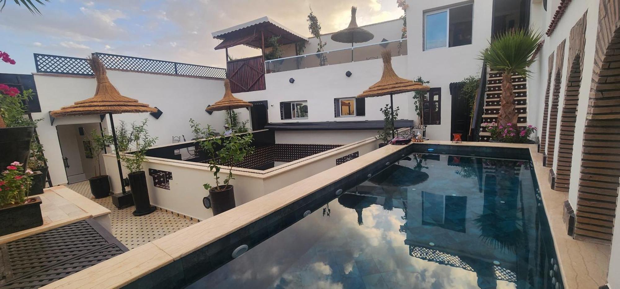 Dar Najat Hotell Marrakesh Exteriör bild