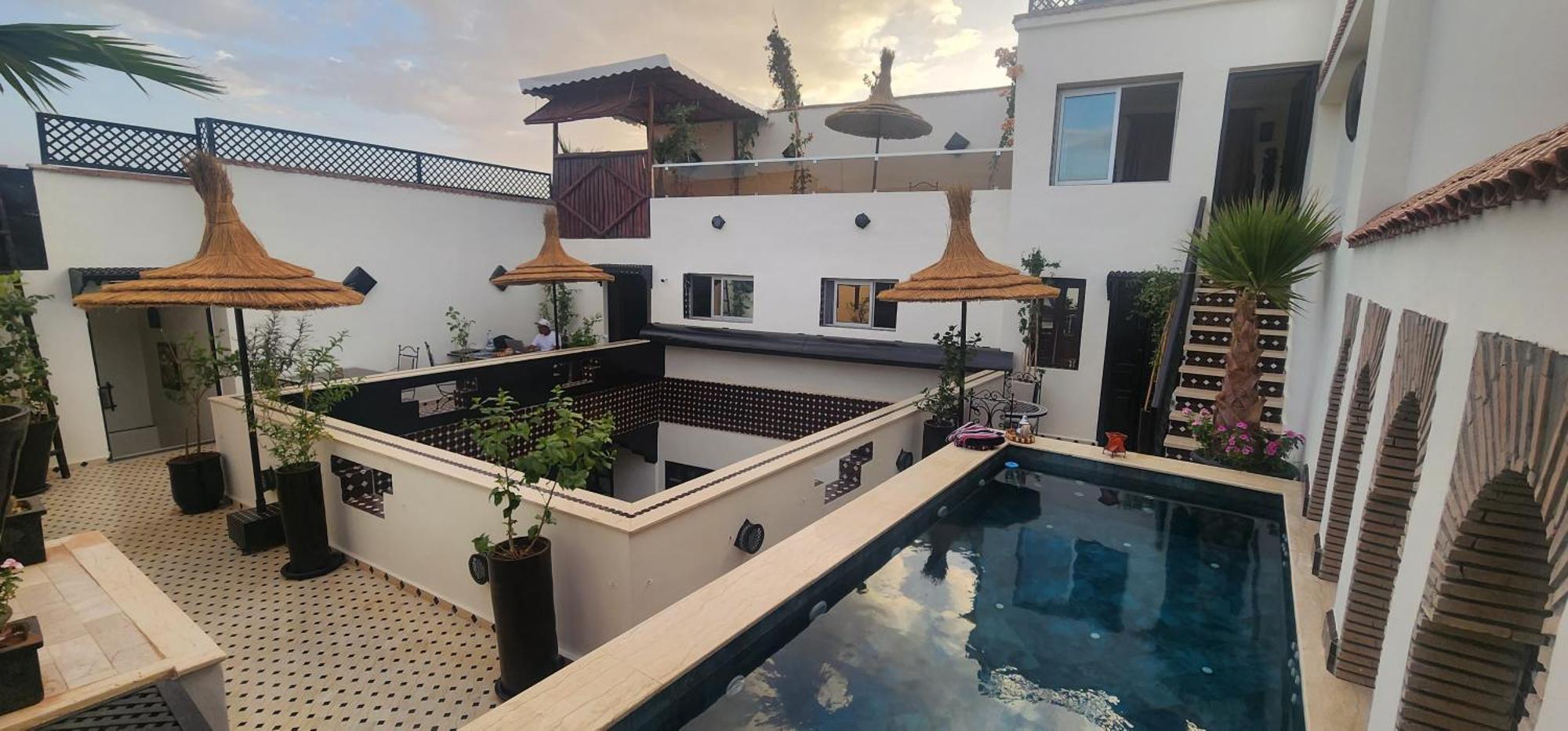 Dar Najat Hotell Marrakesh Exteriör bild