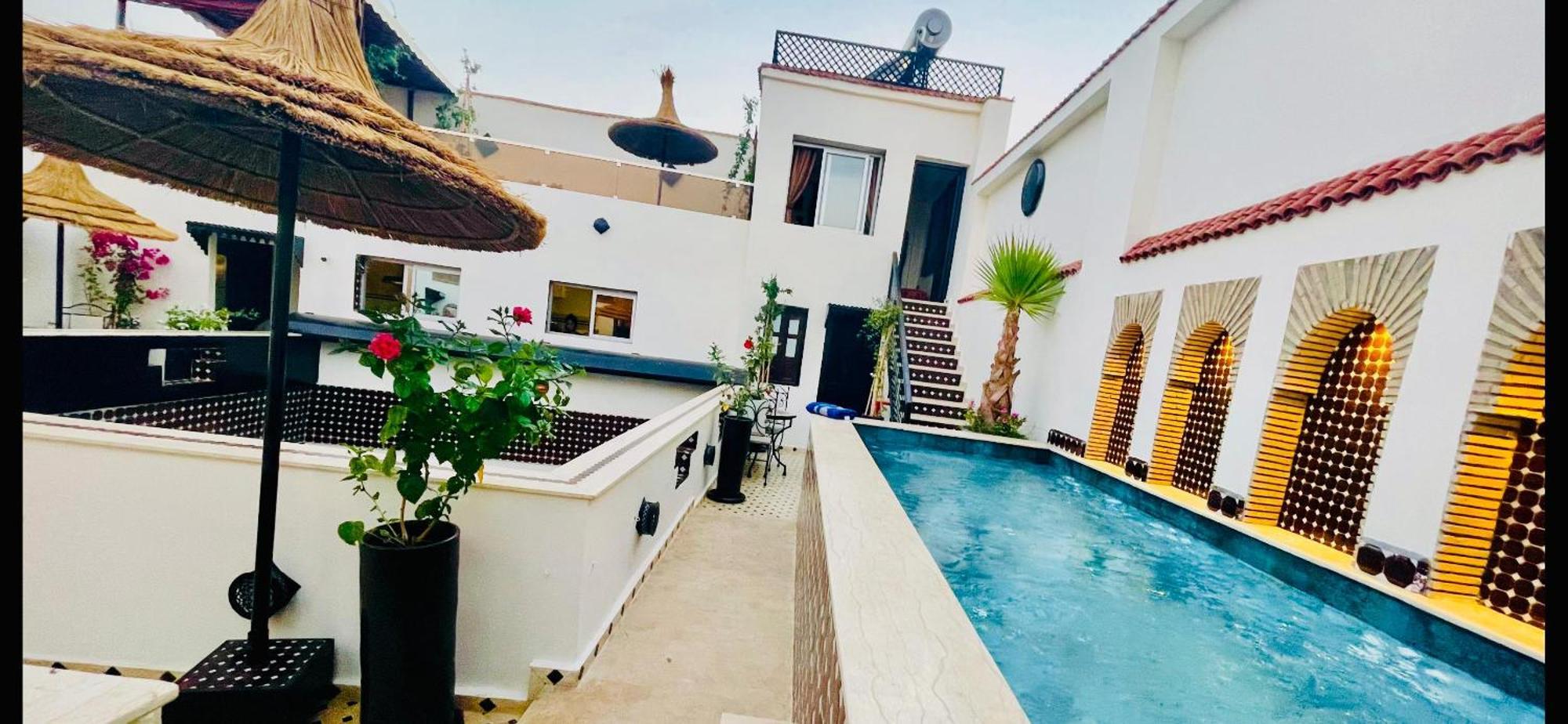 Dar Najat Hotell Marrakesh Exteriör bild