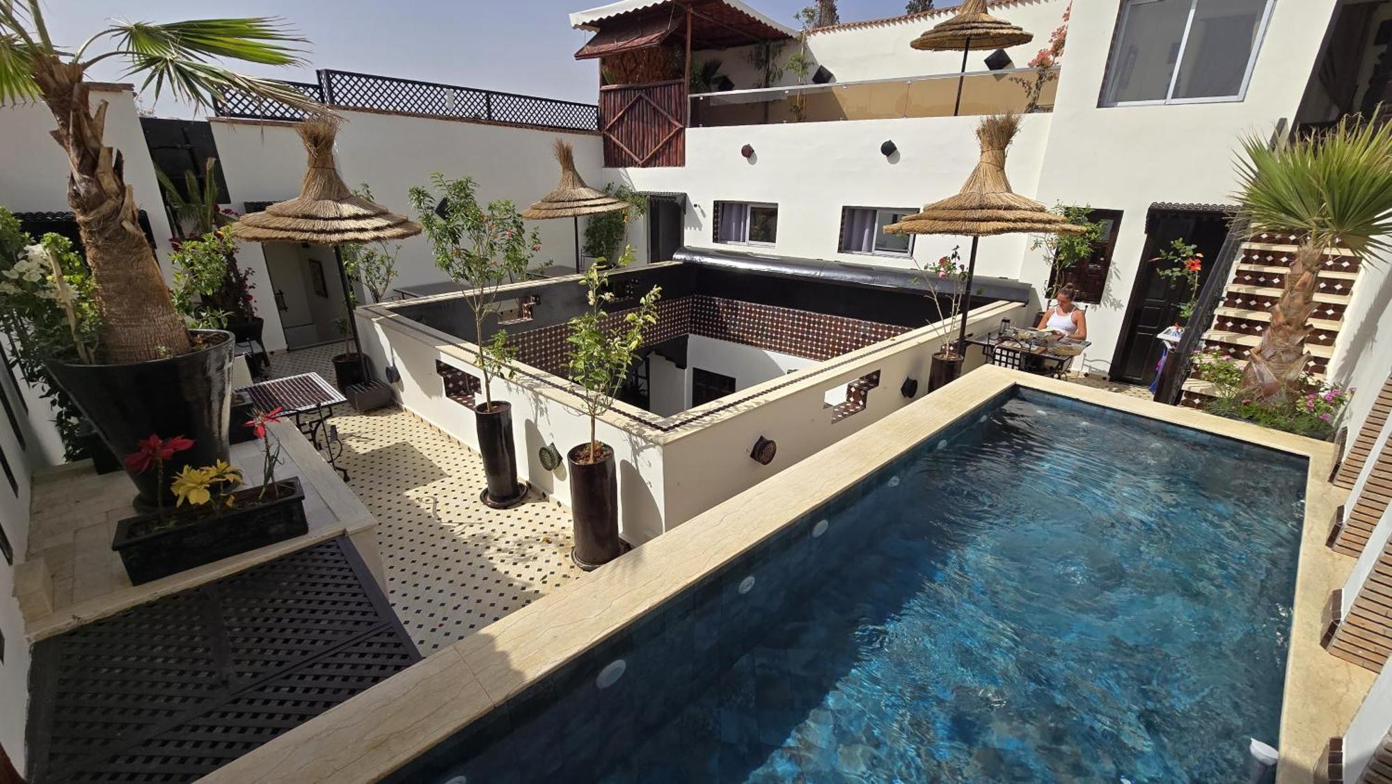 Dar Najat Hotell Marrakesh Exteriör bild