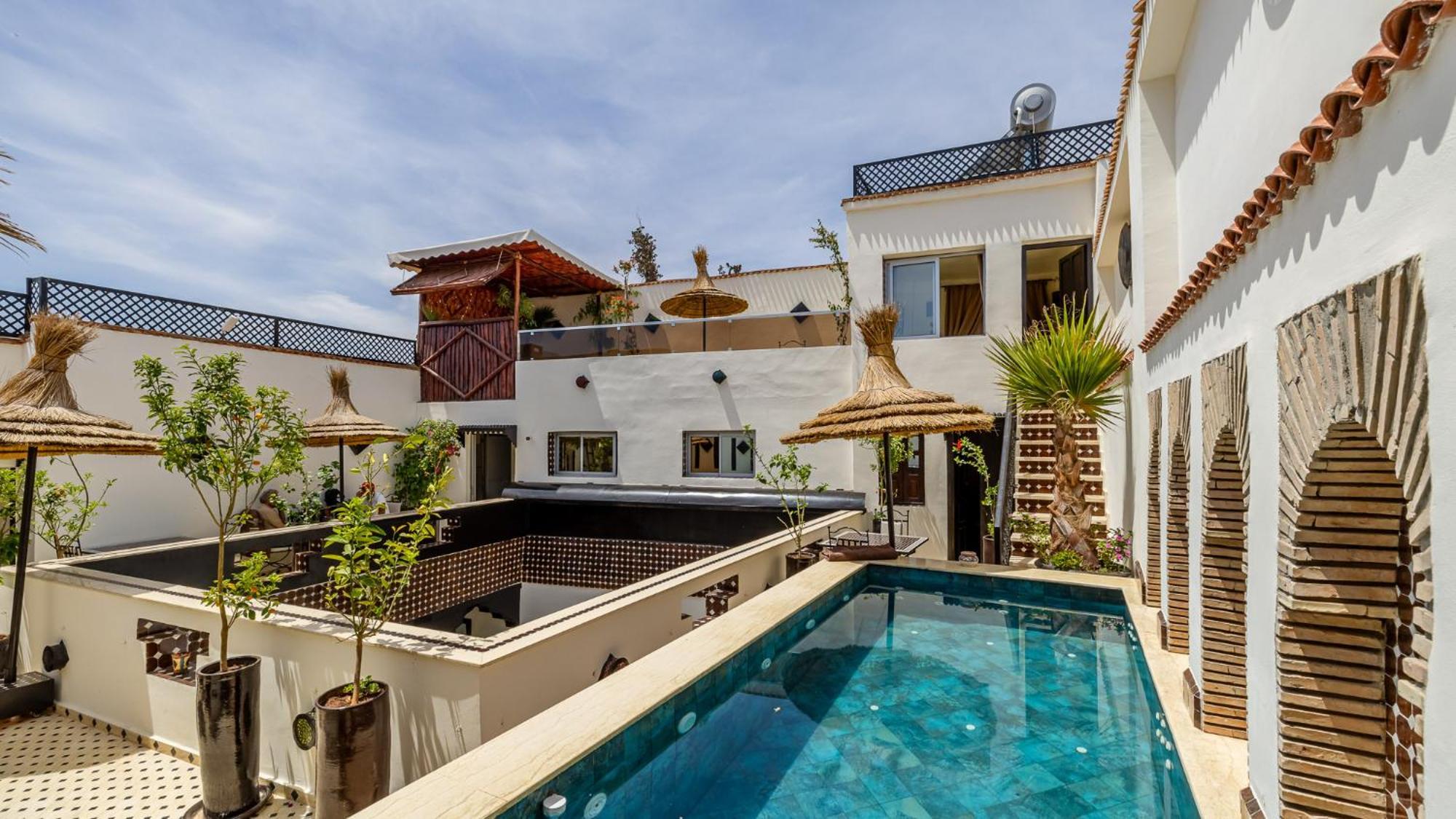Dar Najat Hotell Marrakesh Exteriör bild